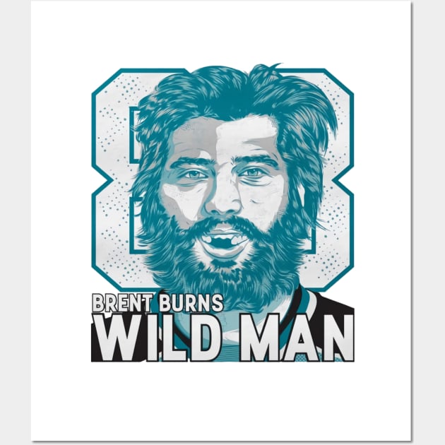 Brent Burns Seattle Legend Wall Art by stevenmsparks